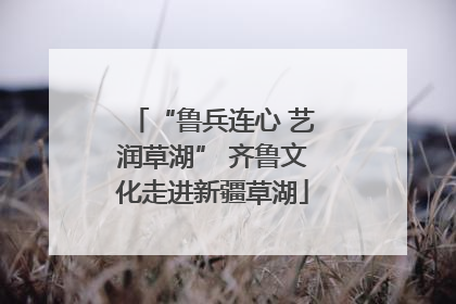 “鲁兵连心 艺润草湖” 齐鲁文化走进新疆草湖